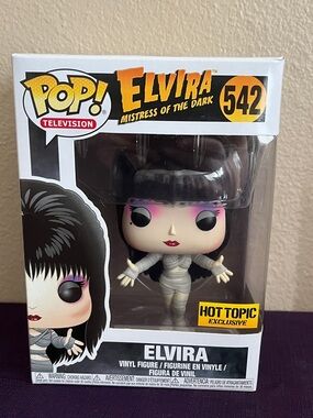 Funko POP! Elvira Mistress of the Dark Vinyl Figure - Black, White, Pink
